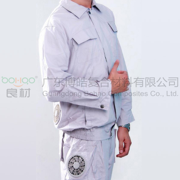 風(fēng)扇降溫服 迷彩/灰色長(cháng)袖/短袖降溫服套裝 進(jìn)口面料 可快速安裝/拆卸